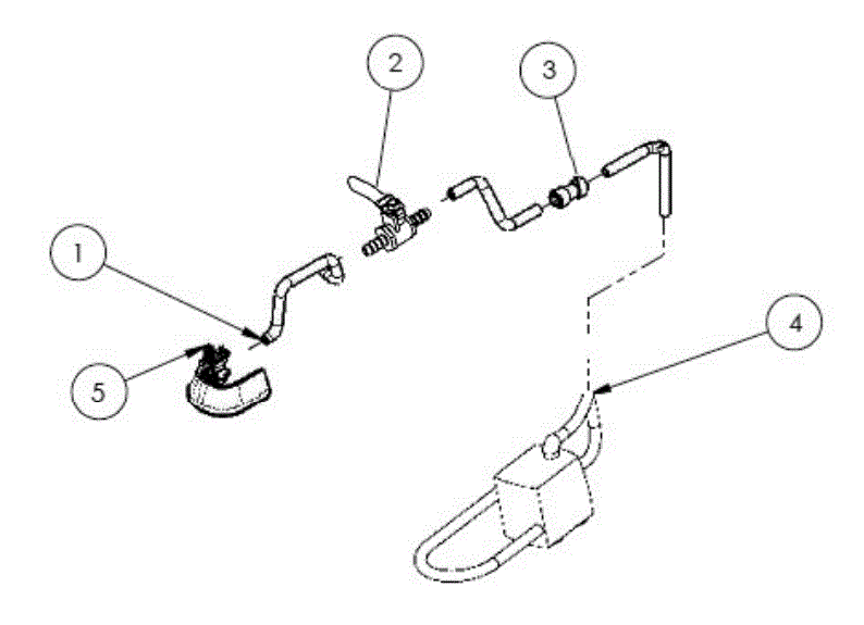 Section 15 Diagram and Parts List for TX-4 171231 MK Diamond Tile Saw